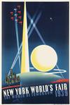 JOSEPH BINDER, JOHN ATHERTON & ALBERT STAEHLE. NEW YORK WORLDS FAIR. Group of 3 posters. 1939. Each approximately 20x13 inches, 50x34